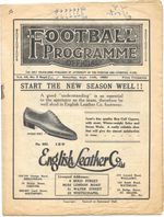 RARE Programme - 1932/33 Liverpool v Aston Villa & Everton Res v Birmingham Res