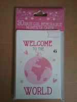 BABY GIRL MILESTONE CARDS 30 BABY GIRL MEMORABLE MOMENTS. BRAND NEW