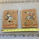 2 Antique 1800 Victorian Theatre Tinsel Collage Prints