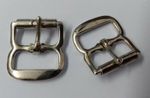 Buckles Decorative Metal Roll Prong Nickel Plated Small 1/2" 1 Pair STD40