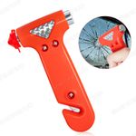 Emergency Hammer Car Window Breaker Seatbelt Cutter Break Glass Escape Safety