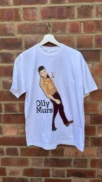 Olly Murs 2012 Tour T Shirt Medium White Concert Music Merch Graphic Tee