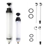 Gearbox Oil Suction & Filler Car Fluid Transfer Hand Pump Syringe Gun Tool Set