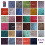 James C Brett It's 100% Pure Cotton DK Knitting Crochet Yarn, 100g - 48 Colours