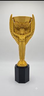 ​🏆 Premium Jules Rimet 1966 World Cup Trophy Replica (Antique Gold Edition)