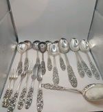 18pc.BRODRENE MYLIUS ‘TELE’Pattern 830S NM DEMITASSE NORWAY 830s Sterling 