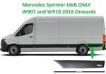 Mercedes Sprinter Side Plastic Protective Strip LWB 2018 - Present  LEFT N/S