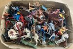 Mixed Job Lot Vintage Plastic Toy Solidiers BRITAINS HERALD CRESCENT etc.