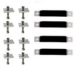 Fits Ventura Entire Fixing Kit - 4 x “U Bracket Handles 8 x Fixing Kit