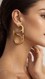 GoldVALENTINO Earrings for Women