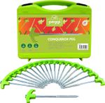 Tent Peg Conquer Pegs Strong Camping For Tents, Awning & Hard Ground - Peggi