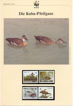 Bahamas 1988 MNH - WWF Geese Michel No. 672-75