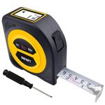 5M/16FT Digital Tape Measure with FT/In/cm Units, Easy Read LCD Screen