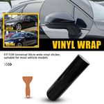 Car Wrap Vinyl Gloss Black Air/Bubble Free 300Mmx5m Wrapping Vinyl 1/2/3/4/5/6x