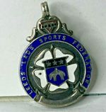 1924 YMCA Leeds Lads Sports Federation Silver Medal/fob 23 mm Fattorrini & Son