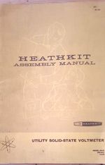 Heathkit Assembly manual for Utility Solid-State Voltmeter type IM17
