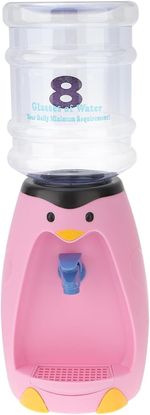 Mini Water Dispenser 0.53 Gal Manual Pump Portable Non-Heating Plastic Drink