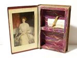 Antique Leather SECRET BOOK Box 40 Countess Schulenburg NOT a book !