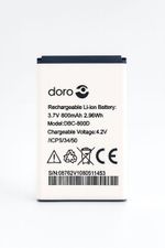 Battery for Doro 6040 6060 6820 6880 5860 330 332 1372 2404 1370 7439 DBO-800mA