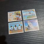 CAYMAN ISLANDS 1997 SG 848-851 TELECOMMUNICATIONS MNH