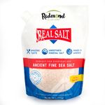 REDMOND REAL SALT Fine Salt, Refill Pouch (26oz/737g) GLUTEN FREE
