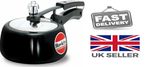 HAWKINS Hard Anodised Pressure Cooker, Aluminium, Contura Black