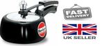 HAWKINS Hard Anodised Pressure Cooker, Aluminium, Contura Black,