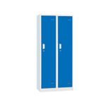 2 x 1 Door Steel Locker 1850mm H x 380mm W x 450mm D