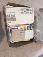 Box Of First Day Covers And Other Interesting UK Stamps. Job Lot.