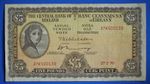 1970 Ireland Irish Eire, Five pound £5 banknote, Lady Lavery  [28390]
