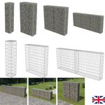 Gabion Stone Basket Retaining Wall Garden wire cage fench galvanized steel Cover