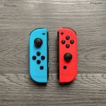 Wireless Controllers for Nintendo Switch Joy-Con Left & Right Neon Blue And Red