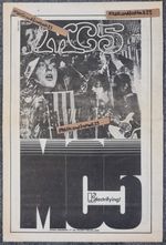 MC5 KICK OUT THE JAMS EKS-74042 Rolling Stone Advert 1969 - 16¾"x11¼" 42x28cm VG