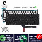 MacBook Pro A2141 Keyboard 2019 UK Layout Laptop With Backlight and Screws