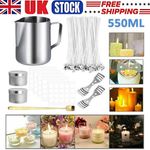 112PCS Candle Making Kit DIY Candles Craft Tool Set Pouring Pot Wicks Wax Gift