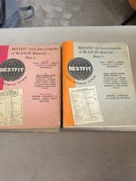 BESTFIT 111 & 111A Encyclopedia of Watch Material Parts 1 & 2 Watchmaking Books