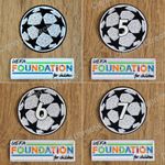 2024-26-27 Champions League Starball Patch Badge AC Milan Liverpool Bayern Barca