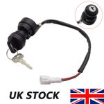 Ignition Key Barrel Switch For Yamaha Raptor Grizzly YFM 125 250 350 660 700 UK