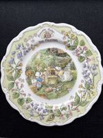 Royal Doulton Brambly Hedge Plate ‘The Meeting’ 1993 - 21cm/8”