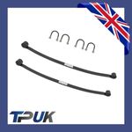 Ford Transit Single Leaf Springs 75Mm 2006 On Mk7 2.2 2.4 Rwd Ubolts Per Pair