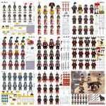 Minifigures Lego Castle Knight Soldier City Toy Mini Figures Super Hero Medieval