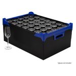 Champagne Flute Crate - Glassware Storage Box - 35 Cells - Size H190 x D65mm