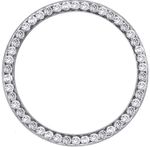 Custom 2.00 Carat Ct Rolex Datejust 36mm Stainless Lab Grown Diamond Bezel