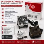 EKWB EK-XTOP DDC 4.2 PWM Elite Pump Combo Acrylic Top PWM Open Box G1/4