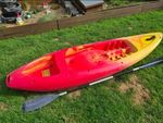 Kayak. Tek Typhoon sit on top kayak.