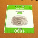 1800pcs Collated Coil Siding Nails 2in x 0.09in 15° Nail Gun Nails