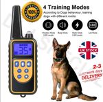 800M Electric Pet Dog Training E-Collar Anti-Bark Obedience Remote Control LCD