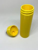 Hard travel case with key ring for  GTN spray (Glyceryl Trinitrate)