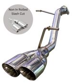 PIPE DYNAMICS Fiesta Ecoboost 1.0 MK7/7.5 Back Box MUFFLER Delete Exhaust 