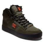 DC Pure Mens High Top WC WNT Mens Green Boots Size UK 8-13
